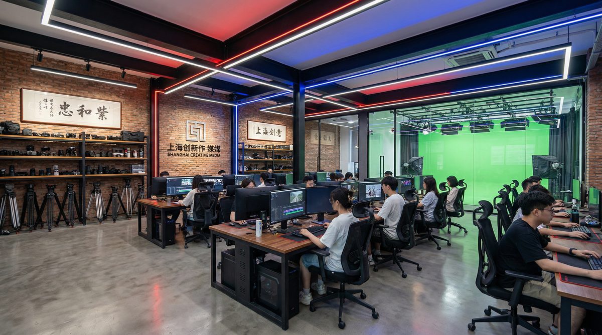 在线看片影视传媒公司办公室